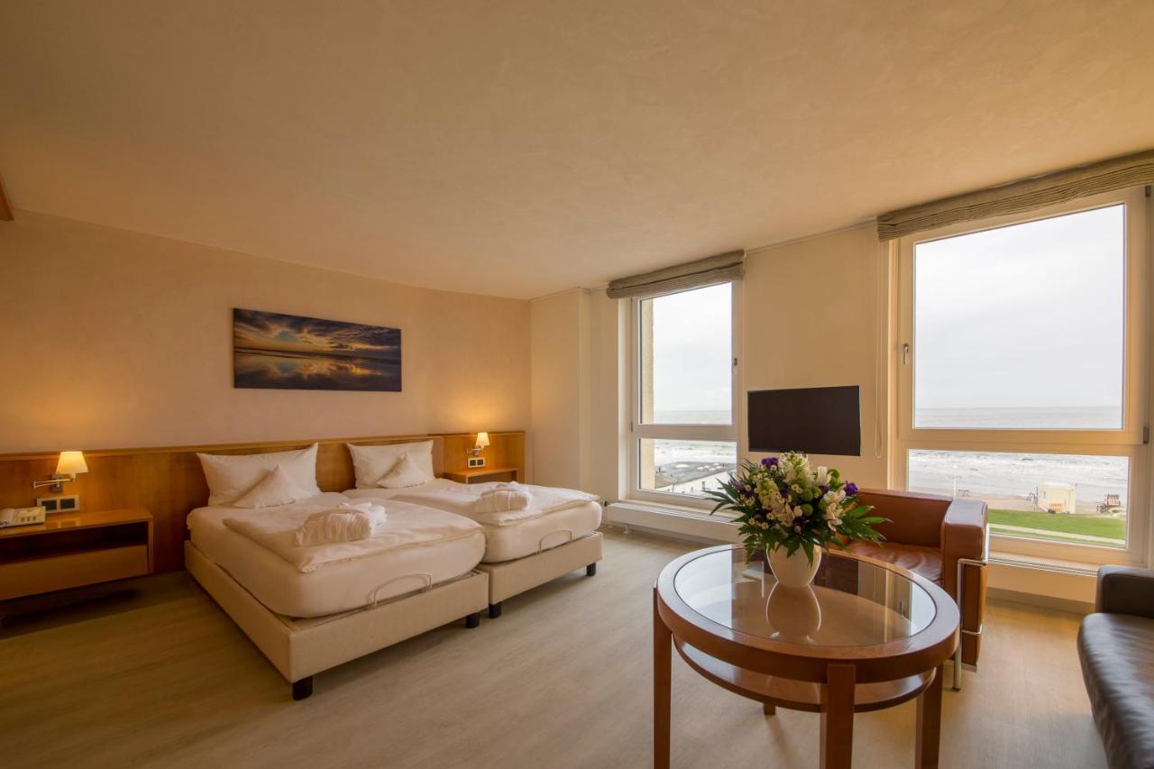 Michels Strandhotel Germania ノルダーナイ エクステリア 写真